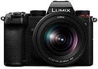 Panasonic 松下 LUMIX DC-S5E-K 系统相机，2400万像素，4K，Dual I.S，触摸屏，OLED取景器，防尘，防水滴