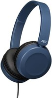 JVC 杰伟世 入耳式轻质耳机 (HA-S31M) 带强大的声音,集成遥控和麦克风,适用于智能手机(蓝色)