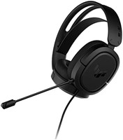 ASUS 华硕 TUF 游戏 H1 有线耳机 | Discord 认证麦克风,7.1 环绕声,40 毫米驱动器,3.5 毫米,轻巧, 黑色