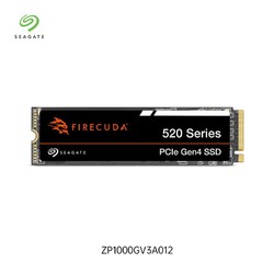 SEAGATE 希捷 酷玩520系列 ZP1000GV3A012 NVMe M.2 固态硬盘 1TB（PCI-E4.0）