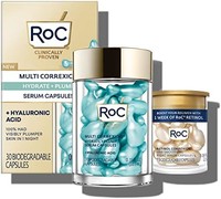 RoC Multi Correxion 透明质酸夜间精华胶囊(30 CT)+ RoC 视黄醇胶囊(7 CT)