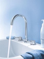 GROHE 高仪 20216001 | Concetto 三孔面盆混合龙头 - 镀铬