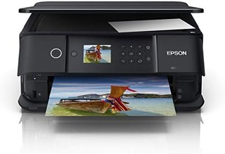 Epson 爱普生 Expression Premium XP-6100 打印/扫描/复制 Wi-Fi 打印机,黑色,Amazon Dash 补货就绪