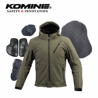 KOMINE 23秋冬摩托车弹力软质防水骑行服防风男女休闲夹克 JK-5792