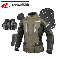 KOMINE 日本KOMINE摩托车拉力服四季防摔骑行服带护具摩旅防水保暖JK-597