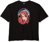 Disney 迪士尼 男式 Little Mermaid Ariel Part of Your World 图案 T 恤