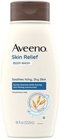 Aveeno 艾惟诺 Skin Relief 无香料保湿沐浴露，无皂无染料适用于敏感肌肤532ml