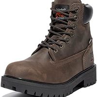 Timberland PRO Men's Direct Attach Six-Inch Soft-Toe Boot, Brown Oiled Full-Grain,7.5 W