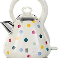 Russell Hobbs 领豪 21889 Emma Bridgewater 水壶,波尔卡圆点 无线电热水壶,3000 W