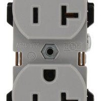 LEVITON 立维腾 双工插座，8300-HGY 20 安培，125 伏特，220可用 美标插座