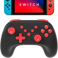 任天堂 Switch 无线控制器-带 BT 连接的无线控制器,双电机振动,涡轮功能,6 轴陀螺传感器