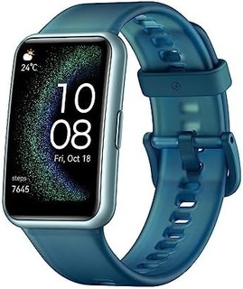 HUAWEI 华为 Watch FIT 特别版,1.64 英寸高清 AMOLED 显示屏,专业*管理,集成 GPS,日常实用助手,Groente