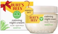 小蜜蜂 敏感肤质晚霜，含棉花提取物，1罐装(1 x 50g)