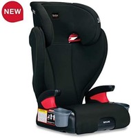 Britax 宝得适 Skyline 2 级安全带定位助推汽车座椅 - 高背和露背 | 双层冲击保护 - 40 至 120 磅