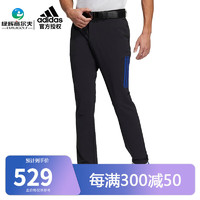 adidas 阿迪达斯 高尔夫服装春夏男士长裤 23新款运动裤舒适透气裤子 HS9989 黑色 M