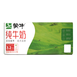 蒙牛11月日期蒙牛纯牛奶200ml24盒整箱批发全脂健康早餐纯牛奶