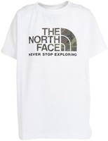 北面 中性 短袖剪裁T恤 短袖迷彩标志T恤 防紫外线