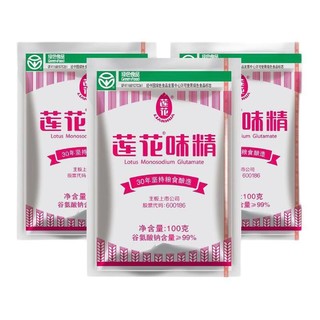 LIANHUA 莲花 无盐味精 100g*3袋