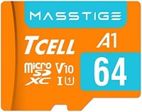 TCELL MASSTIGE 64GB microSDXC 存储卡带适配器