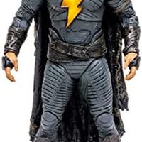 McFARLANE TOYS DC 黑色 ADAM 电影 7 英寸 约17.78厘米人偶 - 带斗篷的黑色 ADAM