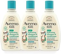 Aveeno 艾惟诺 洗发水和护发素套装 适用于儿童 低敏 无香味 12 fl oz(约354.88ml)