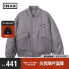 INXX 英克斯 Standby 潮牌美式复古棒球服夹克棉服外套XMD4161747 灰色 L