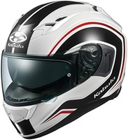 OGK KABUTO 摩托车头盔全盔 KAMUI3 NACK 白色 黑色 (尺寸: XL) 584894