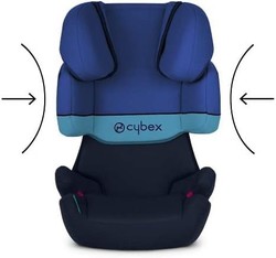 cybex Silver Solution X-fix汽车安全座椅 组别2/3 (15-36 kg) 月光蓝 带Isofix连接系统