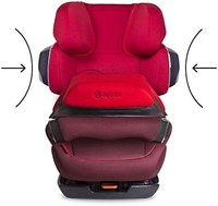 cybex 银色Pallas 2-Fix，2合1儿童汽车座椅，可调安全防护板，ISOFIX兼容，1/2/3组（9-36 kg）
