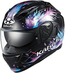 OGK KABUTO 摩托车头盔 全盔 KAMUI3 LEIA 黑色 (尺寸:M)