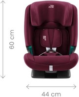 Britax 宝得适 RÖMER 儿童汽车座椅 EVOLVAFIX，带 ISOFIX，儿童高 76 至 150 厘米（i-Size）