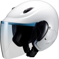 MARUSHIN 摩托车头盔 Semi-Jet M-510 白色均码 (57~60CM)