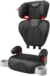 GRACO 葛莱 Junior Plus DX 汽车座椅 彩色圆点（黑色）