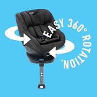 GRACO 葛莱 Turn2Me 360° 旋转式 IsoFix 汽车座椅,黑色,1 个装(1 件装)