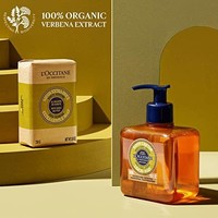 欧舒丹 Shea Hands & Body 马鞭草液体肥皂:清洁,清爽柠檬香味,加入乳木果提取物,软化,手工香皂