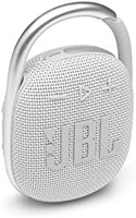 JBL 杰宝 CLIP4 蓝牙音箱 USB C充电/IP67防尘防水/无源散热器配备/便携/2021款 白色 JBLCLIP4WHT