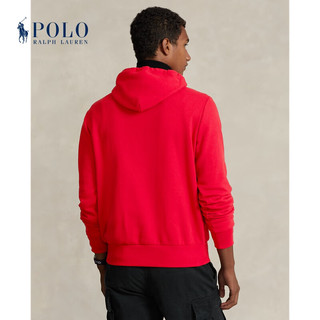 RALPH LAUREN Polo Ralph Lauren 拉夫劳伦 男装 RL格纹大马起绒布连帽衫RL17659 600-红色 L