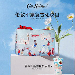 Cath Kidston 英国Cath Kidston伦敦印象化妆包女收纳卡包钱包2023新款便携小型