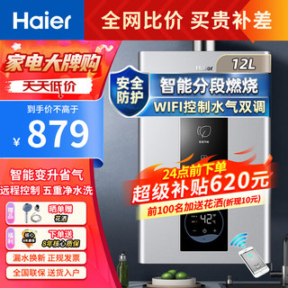 Haier 海尔 燃气热水器 12升