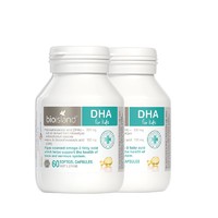 佰澳朗德 婴儿DHA婴幼儿童海藻油胶囊60粒澳洲*2瓶装促大脑发育