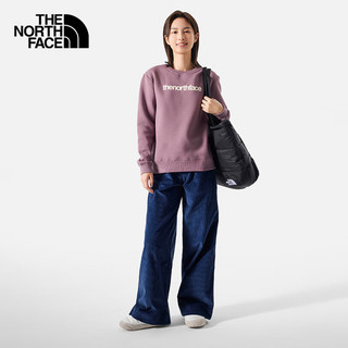 北面（The North Face）卫衣女户外休闲保暖舒适透气简约百搭时尚86QF I0V/豆沙粉 L165/92