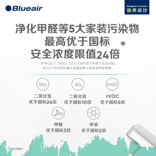 Blueair布鲁雅尔空气净化器家用除菌除甲醛除病毒智能净化机7410i