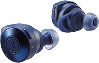铁三角 ATH-CKS5TWBL 纯色低音无线入耳式耳机,蓝色