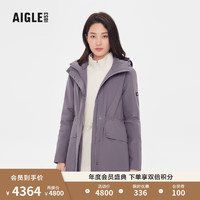 AIGLE艾高20GORE-TEX防风防雨保暖保暖棉服女士外套 烟熏紫 AQ201 40(170/92A)