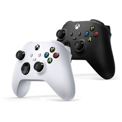 XBOX 微软官方Xbox手柄Xbox Series无线蓝牙游戏控制器 多平台Steam PC电脑iOS安卓冰雪白+磨砂黑双手柄