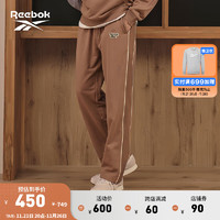 Reebok锐步男女款美拉德直筒简约休闲舒适长裤 23FRC603UGR1 A/XL