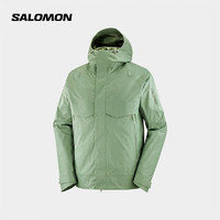 萨洛蒙（Salomon）男款 户外运动防风夹克保暖3合1多功能外套 PATROLLER 3IN1 INSUL 月桂花色 C21054 M
