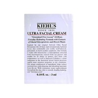 超值黑五：Kiehl's 科颜氏 高保湿面霜片装 3ml*20