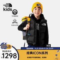 THE NORTH FACE北面童装羽绒马甲ICON鹅绒保暖男女童82WX JK3/黑色 140cm M（140/68）