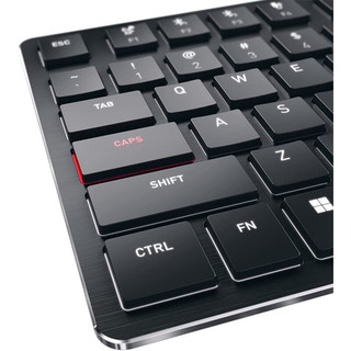 樱桃（CHERRY）KW X ULP 超薄无线机械键盘 可有线无线连接 可充电 白色LED灯光